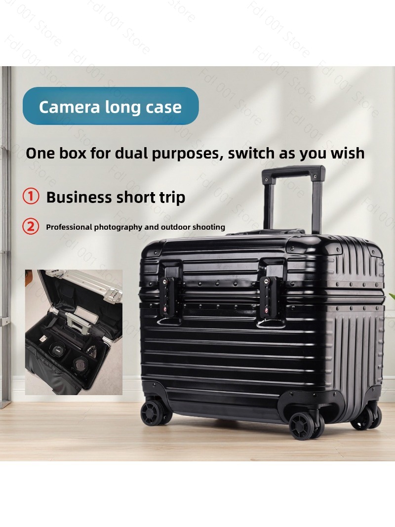 Travel Luggage Set - 상단 플립 커버 알루미늄 프레임 사진