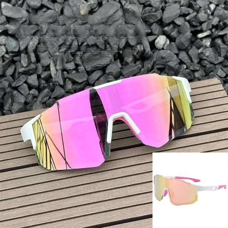 Sunglasses Uv400 - 야외 사이클링 스포츠용 고화질 남성 선글라스,