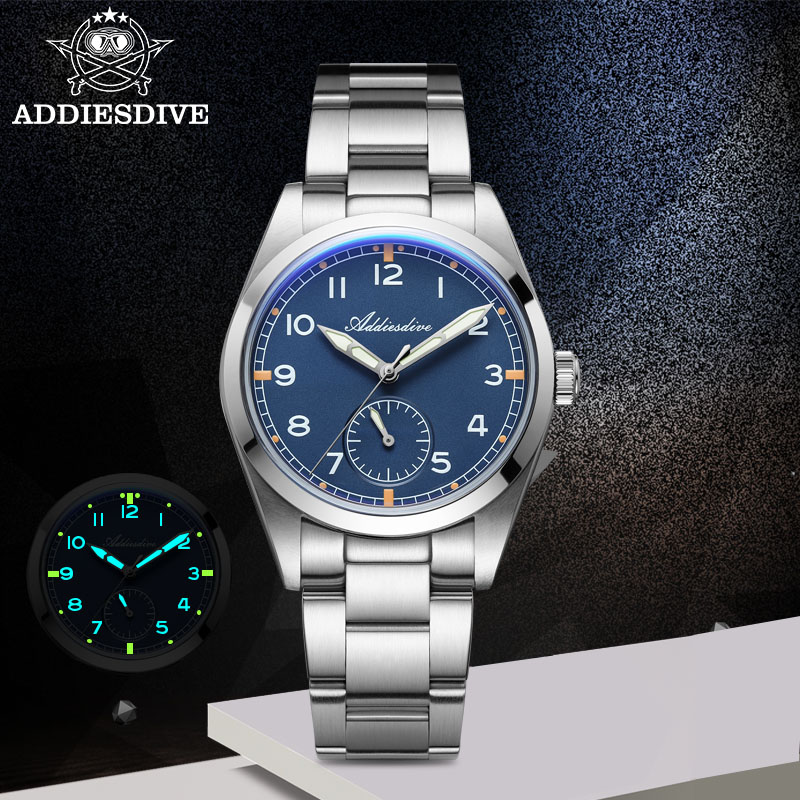 Luxury Watch Men - ADDIESDIVE 36mm 남성용 쿼츠 시계 100m