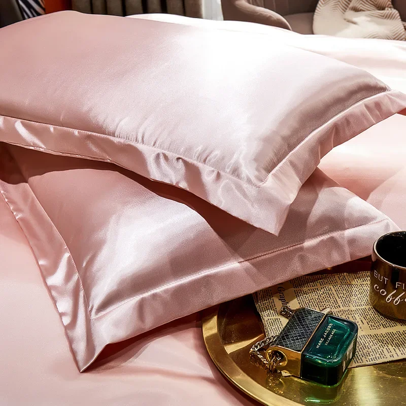 Silk Pillowcase - 천연 뽕나무 베개 케이스, 순수 실크