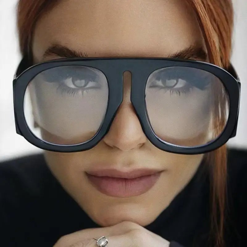 Sunglasses Uv400 - 빈티지 스타일의 고급 브랜드 디자이너 선글라스,
