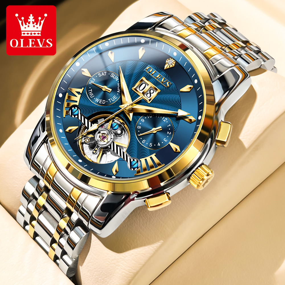Luxury Watch Men - OLEVS 남성 시계 럭셔리 패션 고급