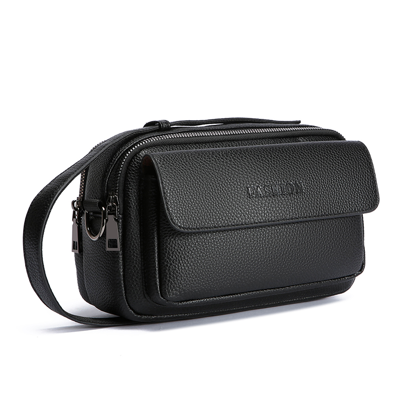 Leather Wallet Men - 2026년 신제품 남성용 다용도 대용량 가죽