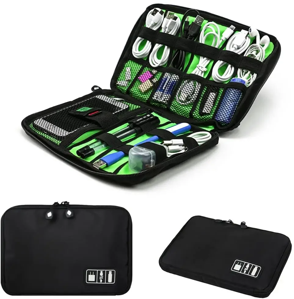 Travel Luggage Set - 케이블 정리 보관 가방 시스템 키트