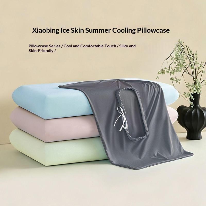 여름용 냉감 아이스 실크 베개커버 통기성 에어컨 커버  - Silk Pillowcase 리뷰 및 가격