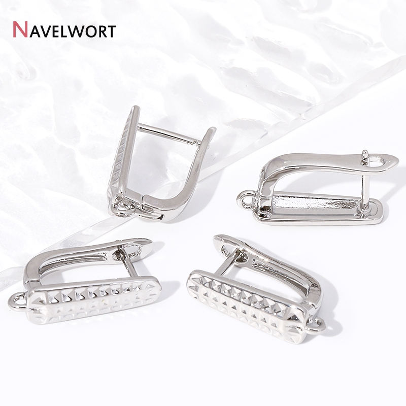 18K 금도금 귀걸이 부자재, 기본형 연결 부품, 황동 - Gold Plated Jewelry 리뷰 및 가격