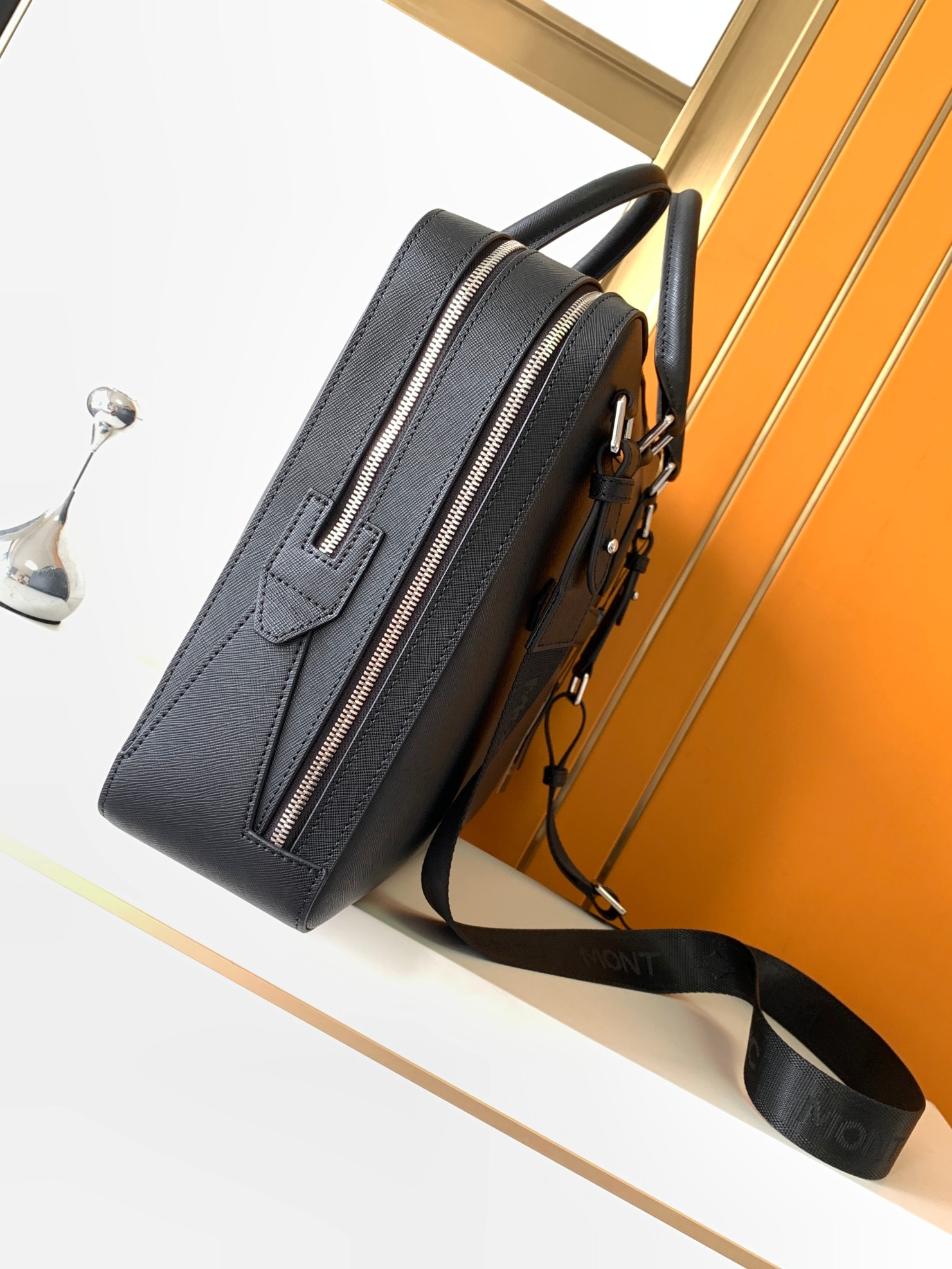 럭셔리 남성용 탑핸들 가방, 프리미엄 천연 가죽 서류  - Leather Briefcase 리뷰 및 가격