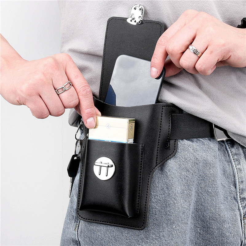 남성용 휴대폰 벨트 가방, 휴대폰 루프 홀스터, 휴대폰 - Leather Wallet Men 리뷰 및 가격