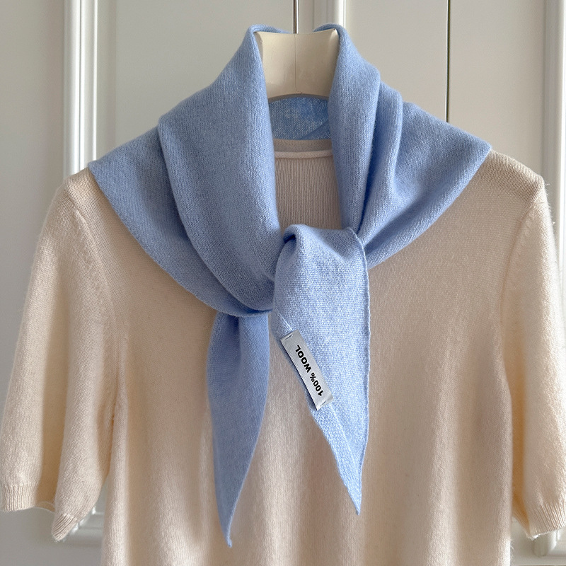 니트 스카프 여성용 100% 울 겨울 따뜻한 스카프 밝 - Cashmere Scarf 리뷰 및 가격