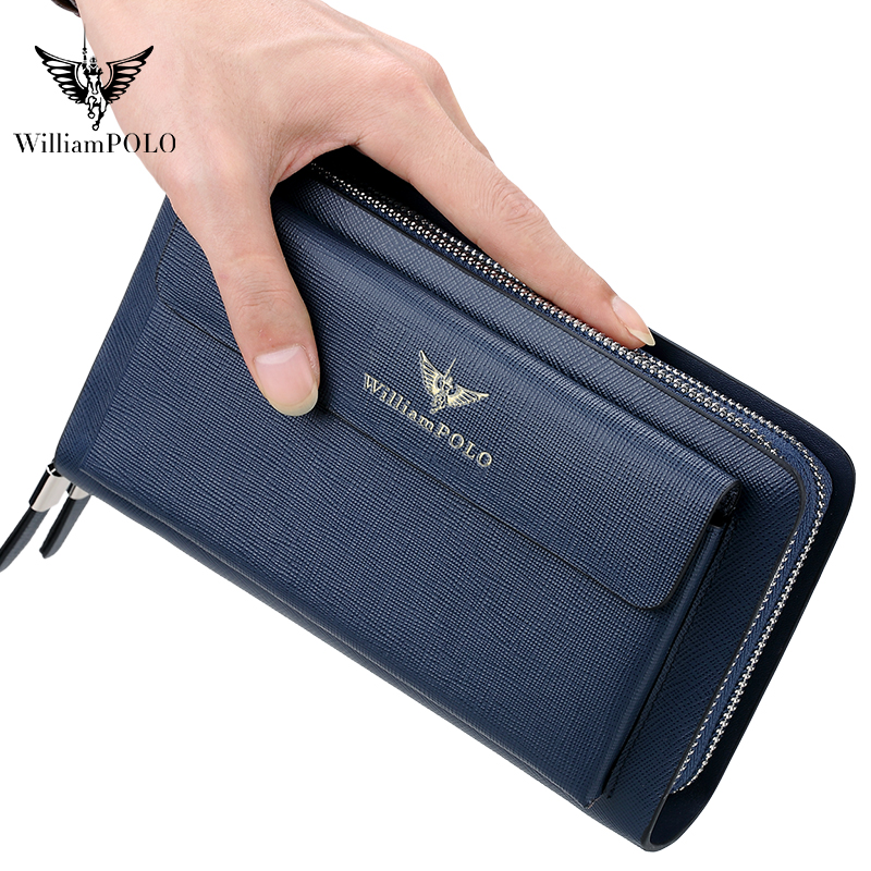 윌리엄폴로 명품 남성 가죽 클러치 백 대용량 장지갑 고 - Leather Wallet Men 리뷰 및 가격