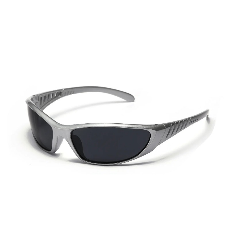 새로운 실버 스포츠 선글라스, 남성용 및 여성용, 레트 - Sunglasses Uv400 리뷰 및 가격
