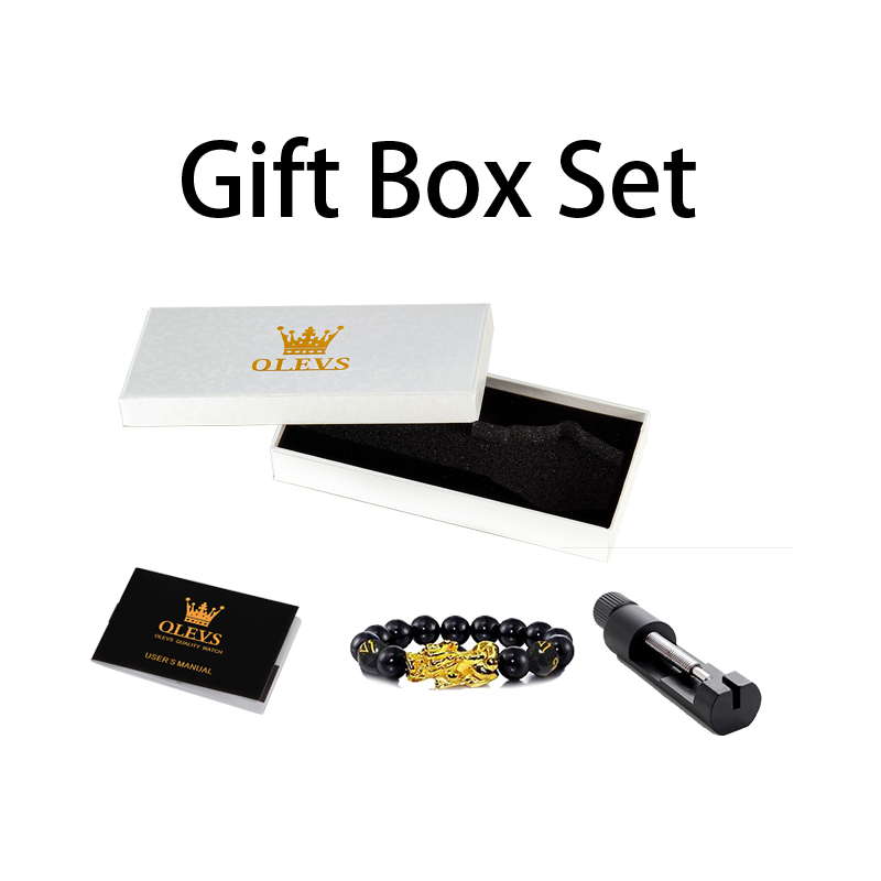 OLEVS 럭셔리 브랜드 남성용 시계 크로노그래프 방수 - Gold Plated Jewelry 리뷰 및 가격