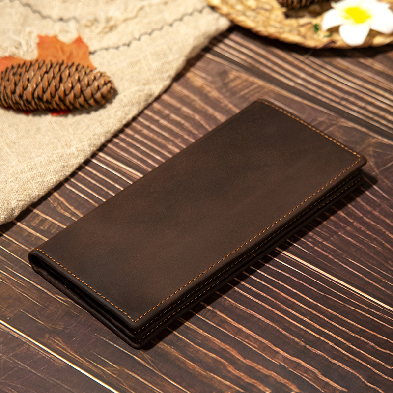 남성용 정품 가죽 장지갑 명함 지갑 1층 소가죽 빈티지 - Leather Wallet Men 리뷰 및 가격