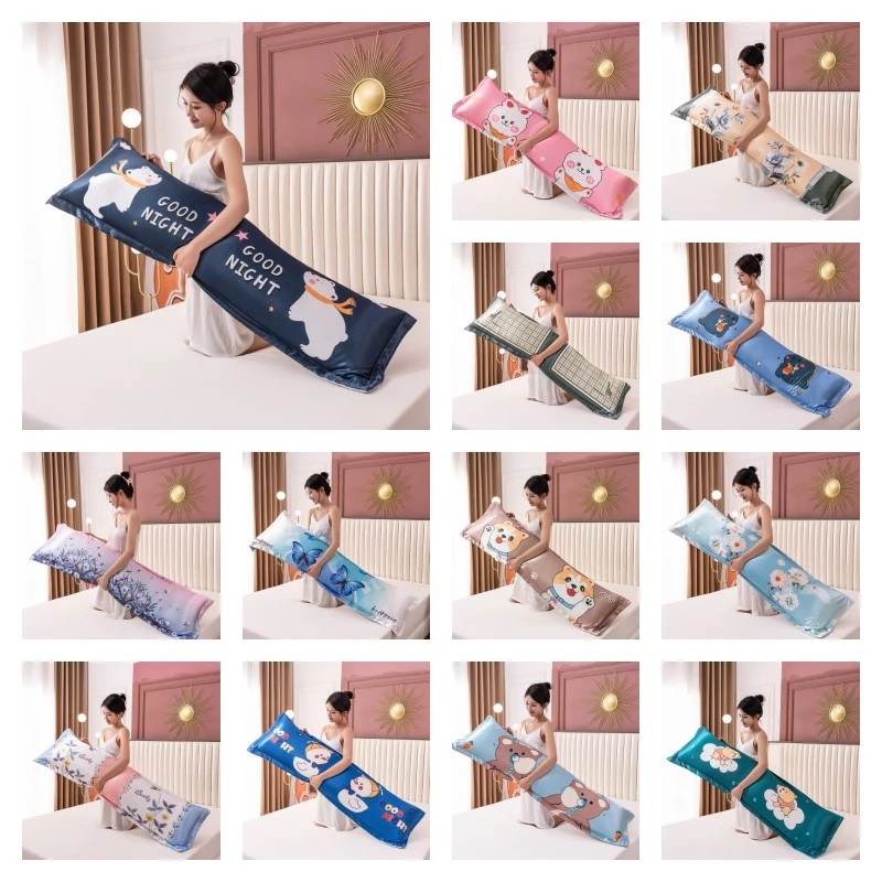 시원한 여름 120/150/180Cm 긴 베개 커버 커 - Silk Pillowcase 리뷰 및 가격