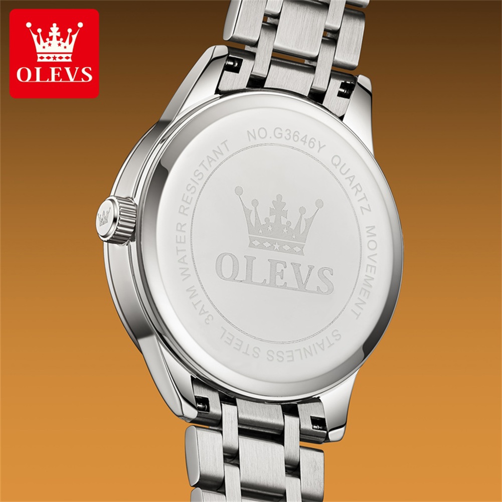 OLEVS Moon Phase 남성용 시계 달력 30m - Luxury Watch Men 리뷰 및 가격