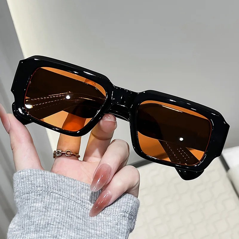 새로운 브랜드의 사각형 선글라스, 여성용 및 남성용,  - Designer Sunglasses 리뷰 및 가격