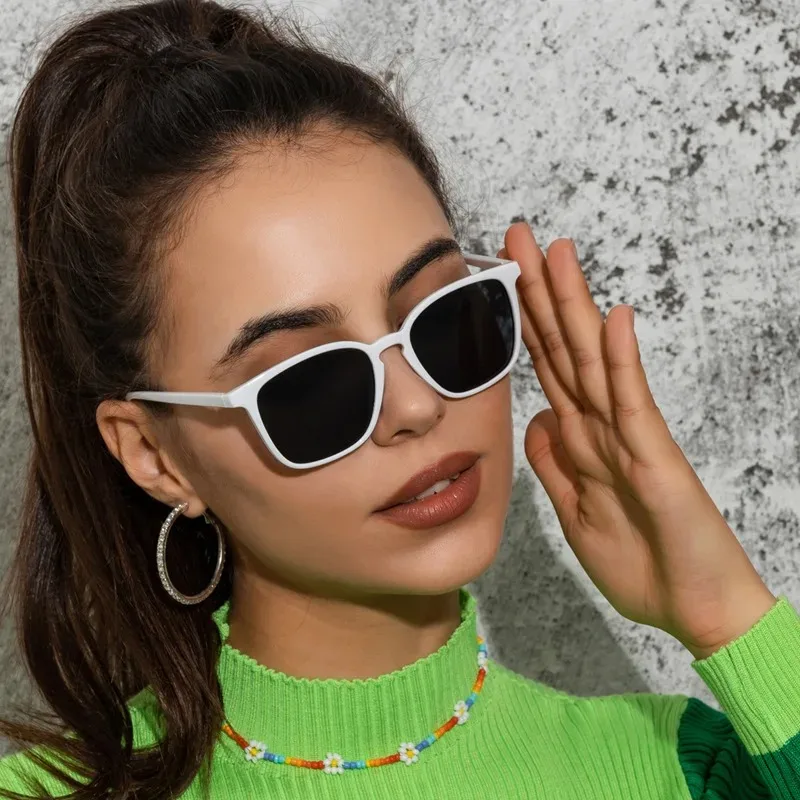 여성용 패셔너블한 빈티지 스타일의 사각 선글라스, 유명 - Designer Sunglasses 리뷰 및 가격
