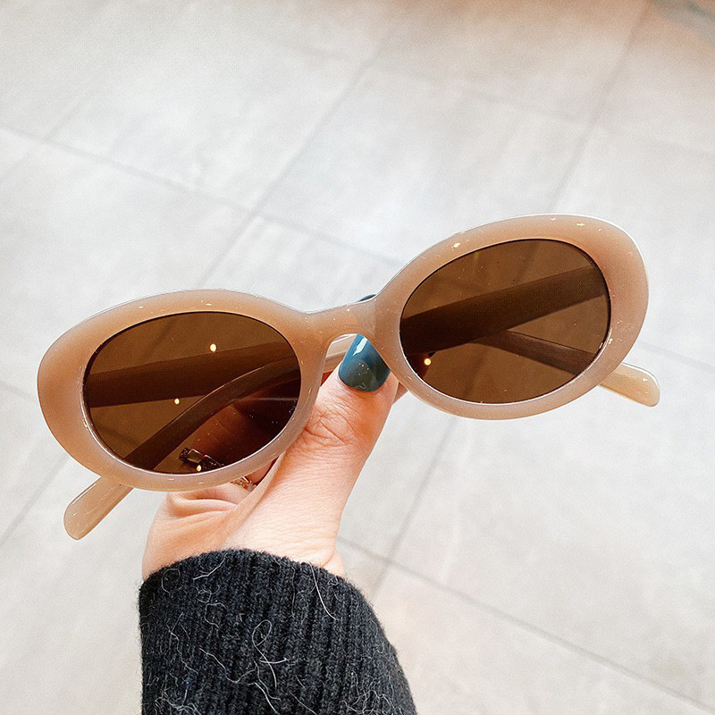 여성용 빈티지 소형 타원형 선글라스, 새로운 패션 브랜 - Designer Sunglasses 리뷰 및 가격