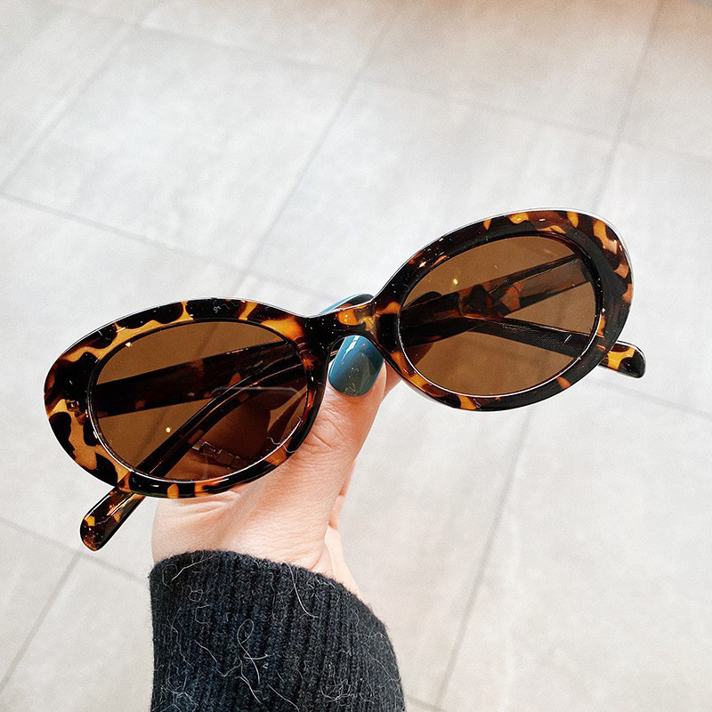 여성용 빈티지 소형 타원형 선글라스, 새로운 패션 브랜 - Designer Sunglasses 리뷰 및 가격