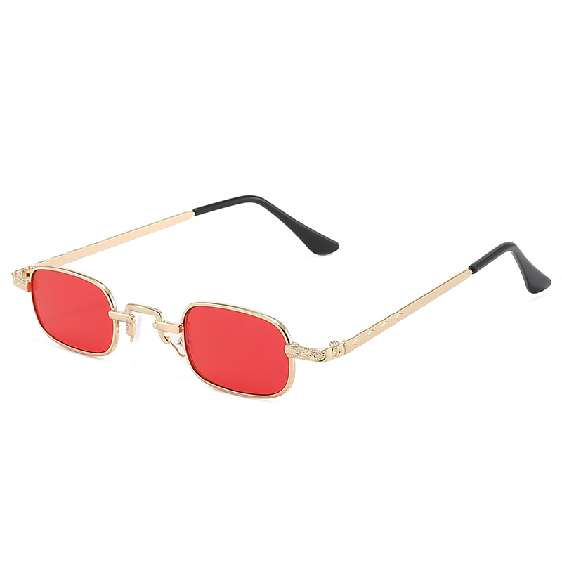 새로운 소형 프레임 사각 선글라스 트렌디한 컬러풀 남녀 - Sunglasses Uv400 리뷰 및 가격