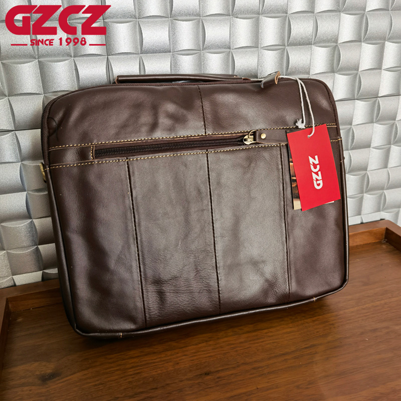 GZCZ 남성용 핸드백 레저 비즈니스 컴퓨터 가방 헤드 - Leather Briefcase 리뷰 및 가격