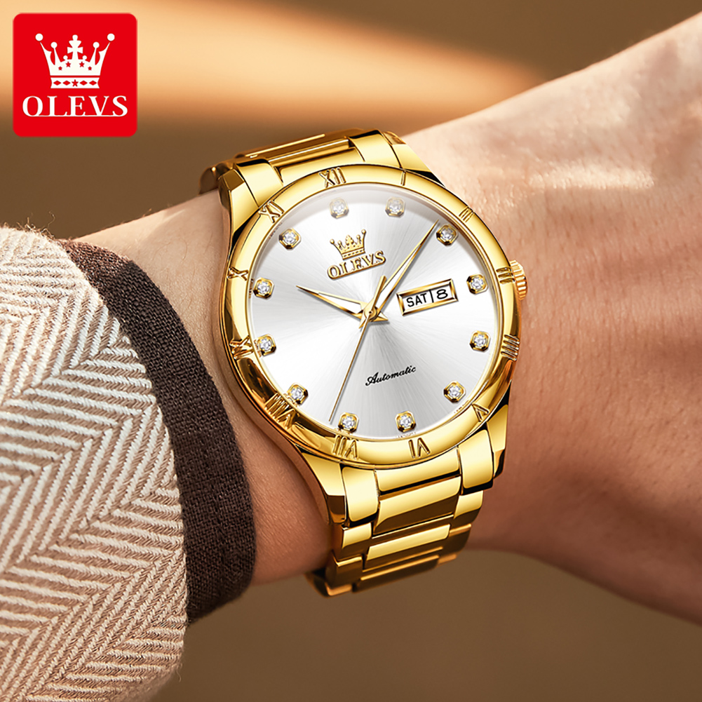 OLEVS 남성용 시계 럭셔리 캐주얼 파인 스틸 오리지 - Luxury Watch Men 리뷰 및 가격