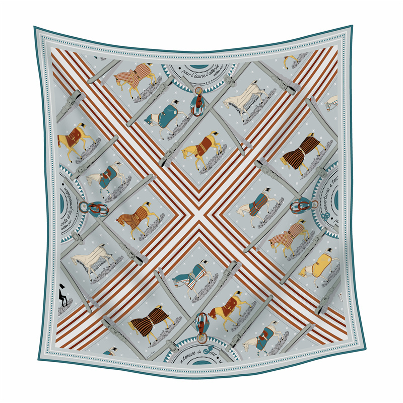 90CM 패션 프린트 캐시미어 실크 스카프 디자이너 명 - Cashmere Scarf 리뷰 및 가격