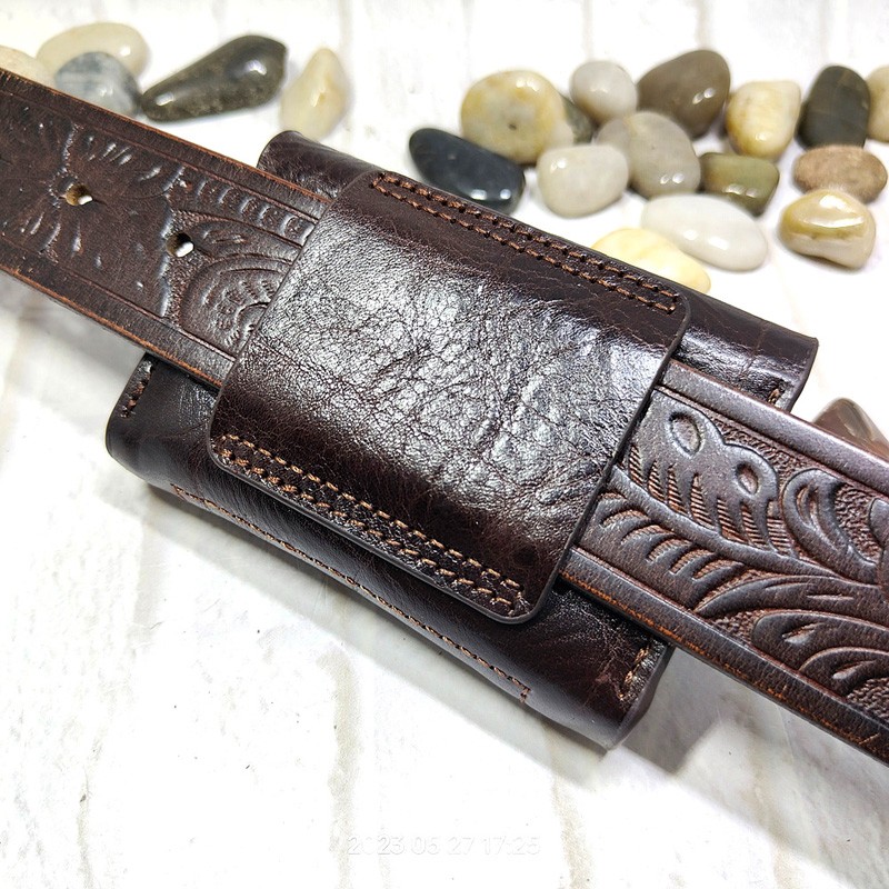 Blongk 미니 허리 가방, 얇은 벨트 팩, 정품 가 - Leather Wallet Men 리뷰 및 가격