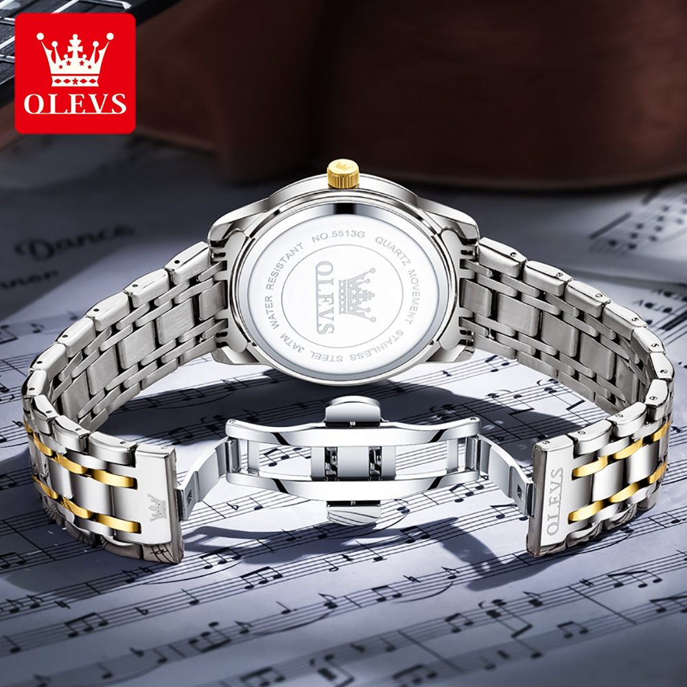 OLEVS 브랜드 패션 남성용 시계 스테인레스 스틸 방 - Luxury Watch Men 리뷰 및 가격