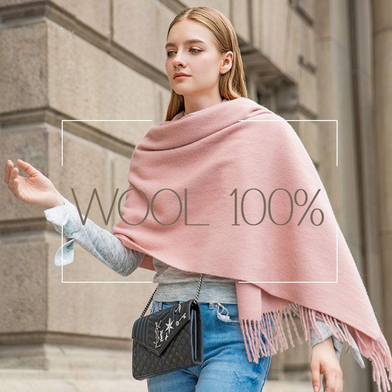 양모 겨울 스카프 여성 패션 목도리 성인 솔리드 스카프 - Cashmere Scarf 리뷰 및 가격