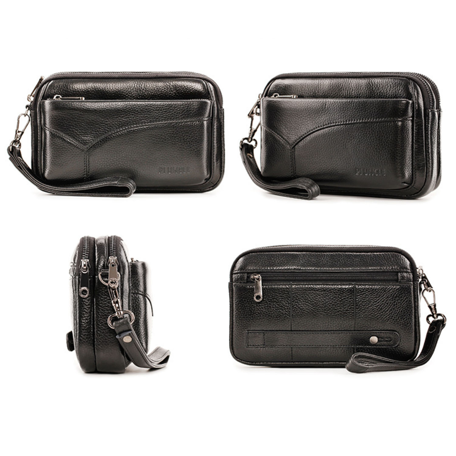 남성용 정품 가죽 패션 비즈니스 클러치 백, 빈티지 손 - Leather Wallet Men 리뷰 및 가격