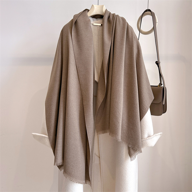 럭셔리 겨울 캐시미어 스카프 여성 솔리드 손수건 따뜻한 - Cashmere Scarf 리뷰 및 가격