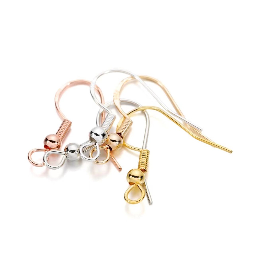 금도금 귀걸이 고리 100개 귀걸이 와이어 백 부자재  - Gold Plated Jewelry 리뷰 및 가격