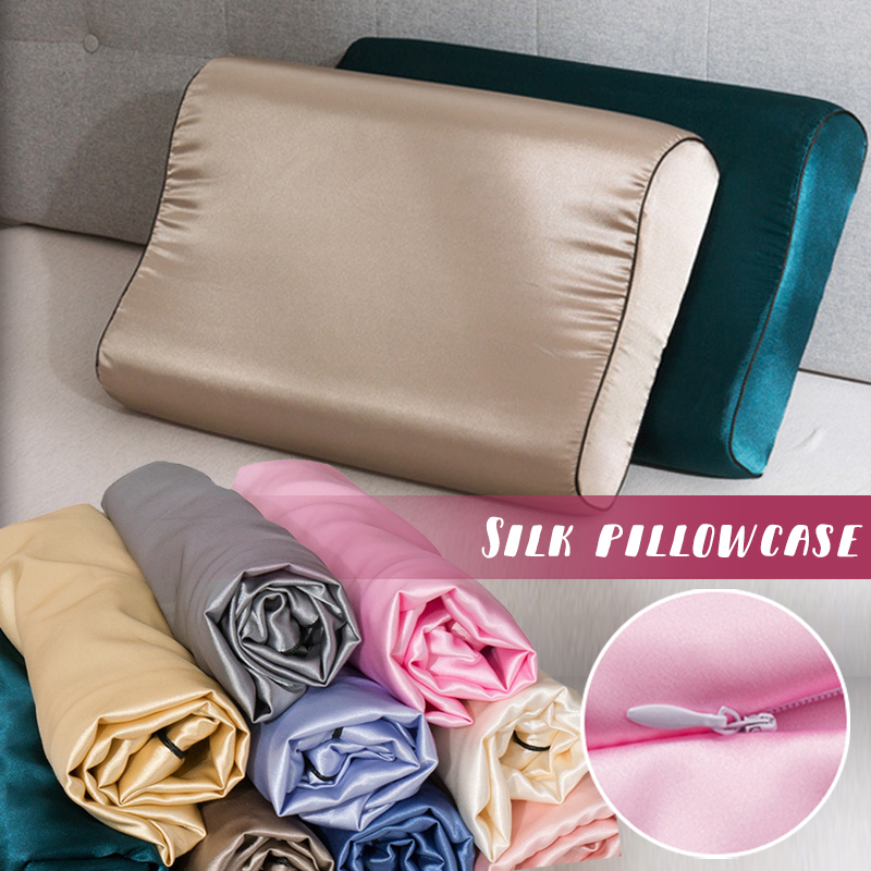 모발과 피부를 위한 모조 실크 새틴 라텍스 베개 커버, - Silk Pillowcase 리뷰 및 가격