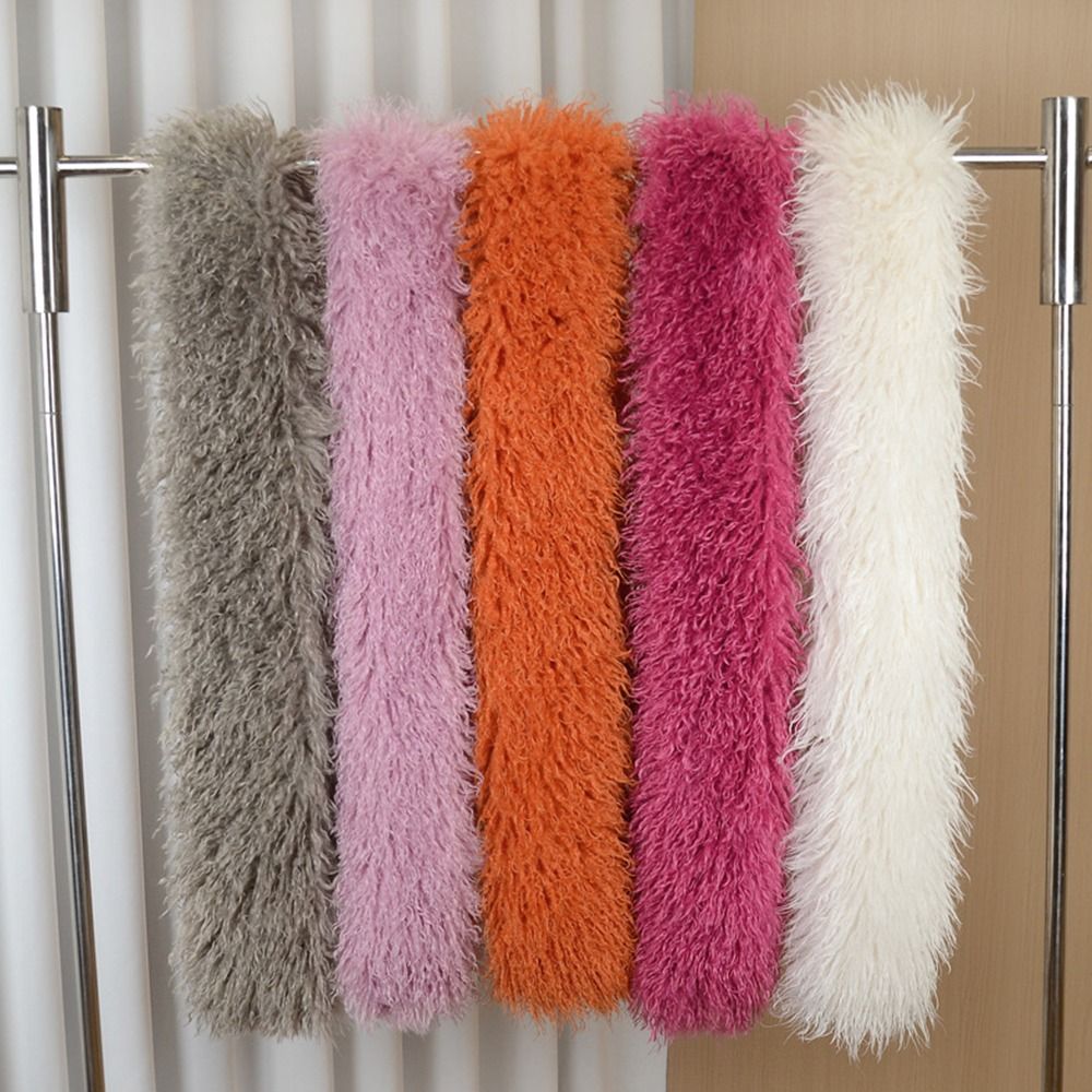 180CM 인조 양털 스카프 양면 전체 가죽 인조 양털 - Cashmere Scarf 리뷰 및 가격