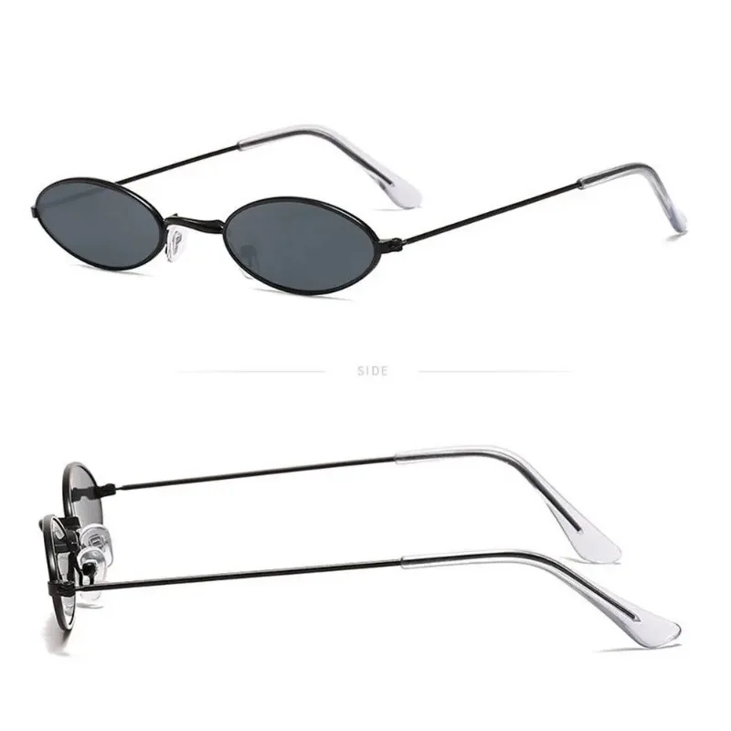 레트로 스타일의 작은 프레임의 타원형 선글라스, 빈티지 - Designer Sunglasses 리뷰 및 가격