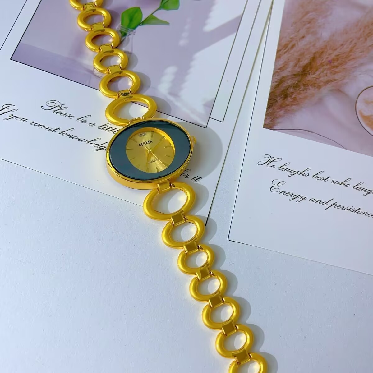 연인을위한 새로운 미국 24K 골드 도금 시계 웨딩 파 - Gold Plated Jewelry 리뷰 및 가격